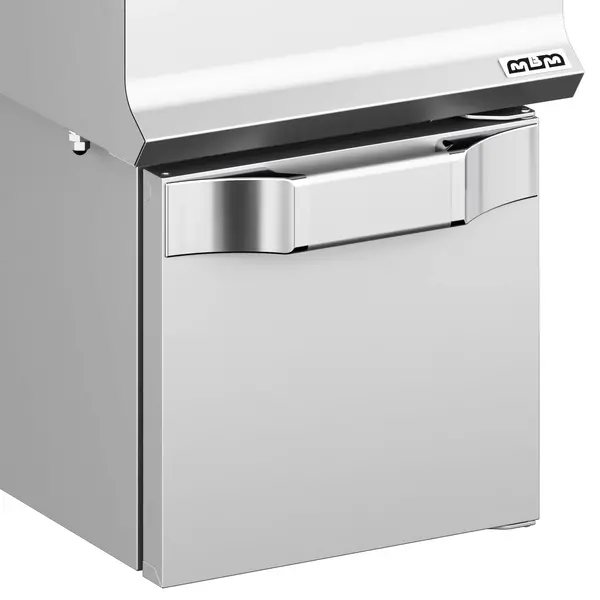 Friteuse | DOMINA PRO 900 | Gas | 18L | 90°C/190°C | 18kW | Aftapkraan | Piëzo Ontsteking | 400x900x580/908(h)mm