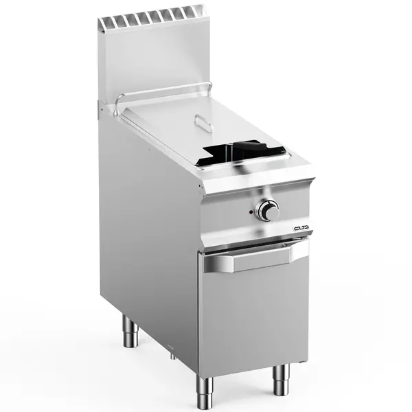 Friteuse | DOMINA PRO 900 | Gas | 20.5L | 90°C/190°C | 20.5kW | Aftapkraan | Elektrische Ontsteking (230V) | 400x900x850/1180(h)mm