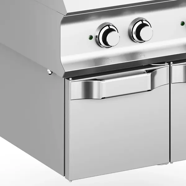 Pastakoker | DOMINA PRO 900 | Elektrisch | 2x 40L | 18kW (400V) | Vulkranen + Aftapkranen | 800x900x580(h)mm