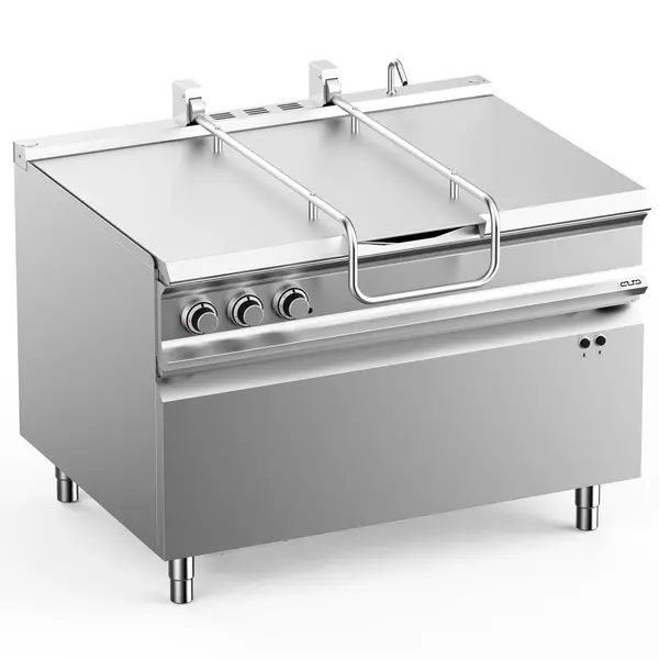 Kantelbare Braadpan | DOMINA PRO 900 | Elektrisch | 120L | 50°C/300°C | 20.3kW (400V) | Vulkraan | 1200x950x965(h)mm