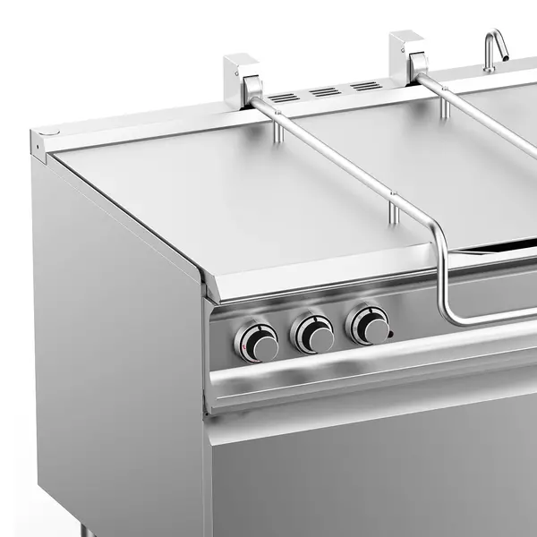 Kantelbare Braadpan | DOMINA PRO 900 | Elektrisch | 120L | 50°C/300°C | 20.3kW (400V) | Vulkraan | 1200x950x965(h)mm