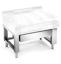 MBM Italy Onderstel | DOMINA PRO 900 Braadpannen | RVS | 1200x820x600(h)mm