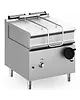 MBM Italy Kantelbare Braadpan | DOMINA PRO 900 | Gas | 80L | 90°C/320°C | 20kW | Vulkraan (230V) | 800x900x850(h)mm 