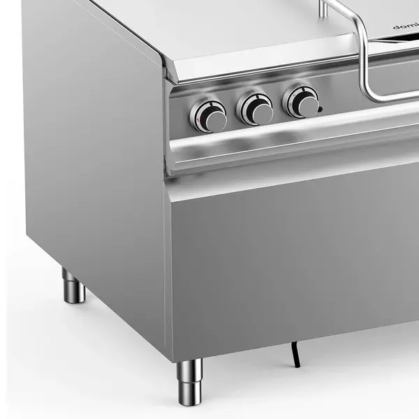 Kantelbare Braadpan | DOMINA PRO 900 | Gas | 120L | 90°C/320°C | 29.3kW | Vulkraan (230V) | 1200x950x965(h)mm