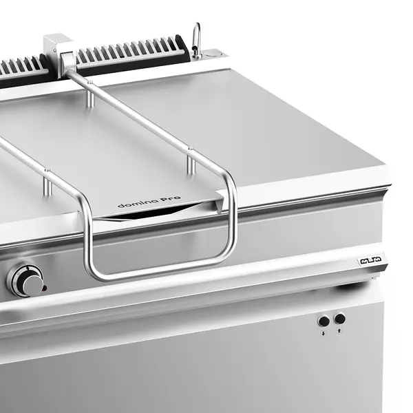 Kantelbare Braadpan | DOMINA PRO 900 | Gas | 120L | 90°C/320°C | 29.3kW | Vulkraan (230V) | 1200x950x965(h)mm