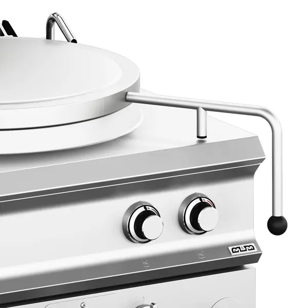 Kookketel | DOMINA PRO 900 | Gas | 100L | Indirecte Verhitting | 21kW | Piëzo Ontsteking | Vulkraan (Warm/Koud) + Aftapkraan | 800x900x850(h)mm