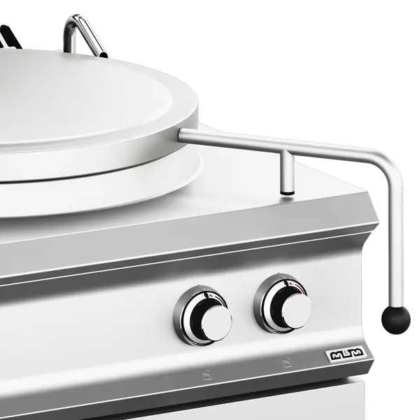 Kookketel | DOMINA PRO 900 | Gas | 150L | Indirecte Verhitting | 21kW | Piëzo Ontsteking | Vulkraan (Warm/Koud) + Aftapkraan | 800x900x850(h)mm