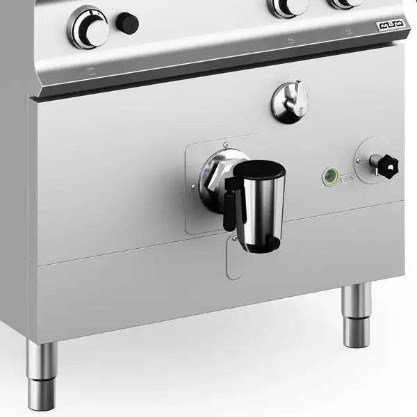 Kookketel | DOMINA PRO 900 | Gas | 150L | Indirecte Verhitting | 21kW | Piëzo Ontsteking | Vulkraan (Warm/Koud) | 800x900x850(h)mm