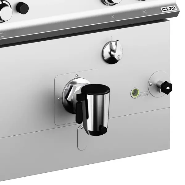 Kookketel | DOMINA PRO 900 | Gas | 150L | Indirecte Verhitting | 21kW | Piëzo Ontsteking | Vulkraan (Warm/Koud) + Aftapkraan | 800x900x700(h)mm