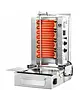 Potis Dönergrill | SERIE F | Elektrisch | 4 Elementen (Keramisch) | 5.2kW (400V) | Max. 30kg | Rotatiemotor Onder | 620x760x840(h)mm 