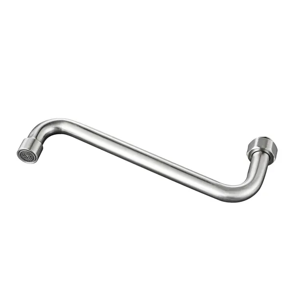 Voorspoeldouche | Flexibele Hals | Zwenkkraan | Mengkraan | 1-Gats | 390x975(h)mm