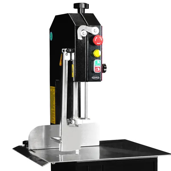 Beenderzaag | Zwart | Werkoppervlak 700x650 | Werkhoogte 350 | 1.1kW (400V) | 670x620x1150(h)mm