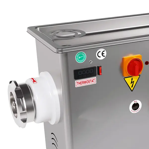 Vlees-/Gehaktmolen | Mes N°22 (Ø220mm) | 450kg/u | Vaste Kop (Gekoeld) | 1.5kW (230V) | 390x870x570(h)mm