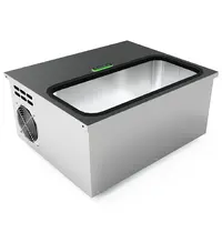 GAMKO Inbouw-Flessenkoeler | VKHC-LINE | Gekoelde Kuip (10x 1L) | 0°C/+10°C | Statisch | 510x423x253(h)mm 