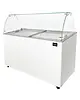 CombiSteel Schepijsvitrine | JAVA | Energiezuinig | 355L | 8x 5L | -14°C/-24°C | Statisch | Gekoelde Reserve | Wielen | 1184x727x1229(h)mm 