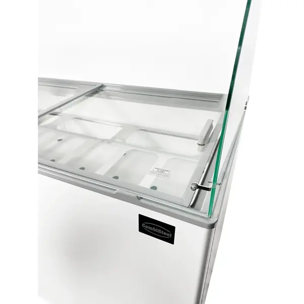 Schepijsvitrine | JAVA | Energiezuinig | 355L | 8x 5L | -14°C/-24°C | Statisch | Gekoelde Reserve | Wielen | 1184x727x1229(h)mm