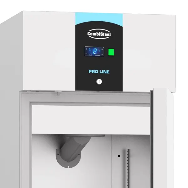 Koelkast | PRO LINE | 400L | RVS | -2°C/+8°C | Geforceerd | 600x600x1950(h)mm