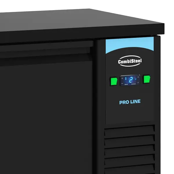 Barkoelkast | PRO LINE | 320L | Zwart | -2°C/+8°C | Geforceerd | Draaideuren | 1380x550x950(h)mm