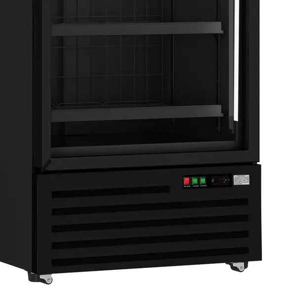 Vrieskast | 600L | Zwart | -18°C/-22°C | Geforceerd | Wielen (Geremd) | 750x710x1997(h)mm