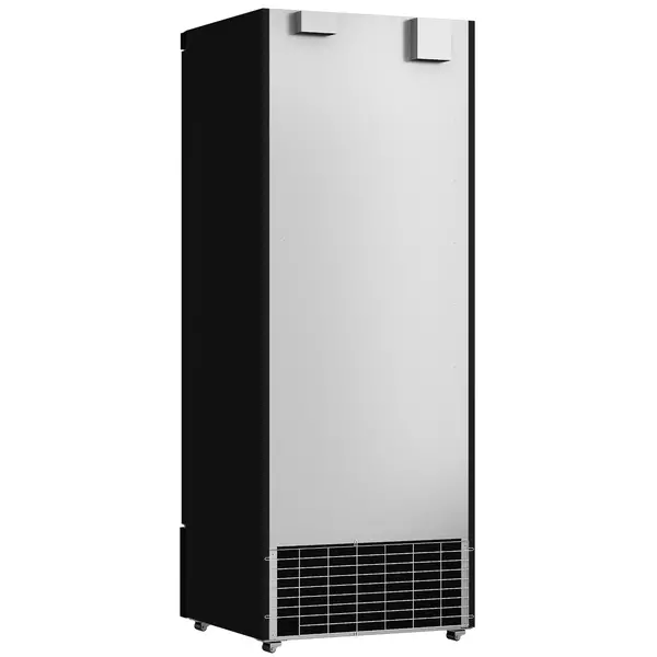 Vrieskast | 600L | Zwart | -18°C/-22°C | Geforceerd | Wielen (Geremd) | 750x710x1997(h)mm