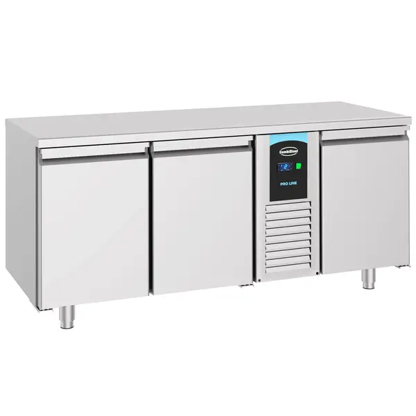 Koelwerkbank | PRO LINE | Energiezuinig | 474L | 3 Deuren (1/1 GN) | -2°C/+8°C | Geforceerd | 1785x700x850(h)mm