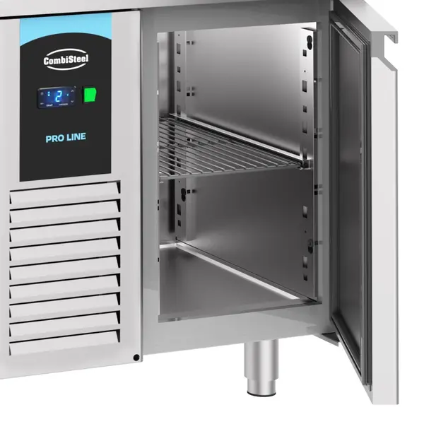 Koelwerkbank | PRO LINE | Energiezuinig | 474L | 3 Deuren (1/1 GN) | -2°C/+8°C | Geforceerd | 1785x700x850(h)mm
