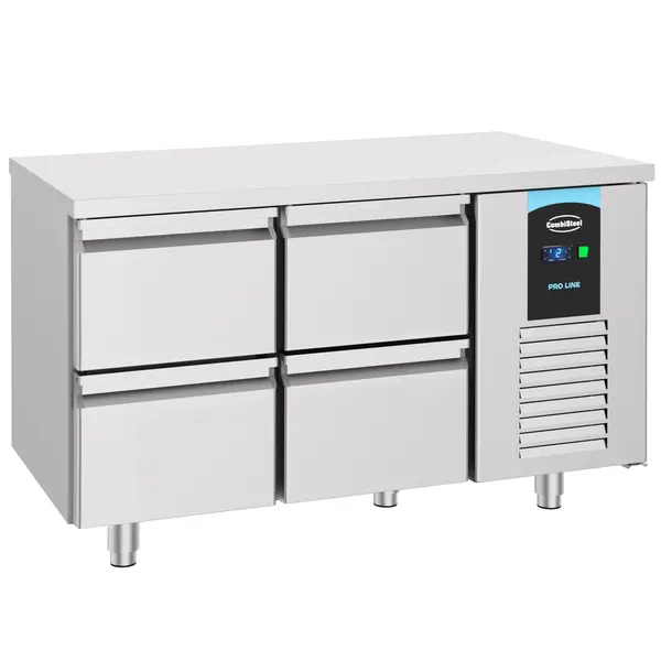Koelwerkbank | ENERGY LINE | Energiezuinig | 281L | 4 Laden (1/1 GN) | -2°C/+8°C | Geforceerd | 1400x700x850(h)mm