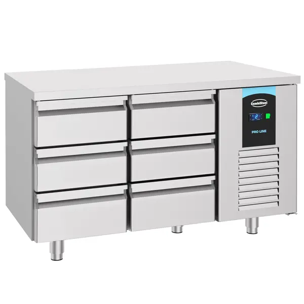 Koelwerkbank | ENERGY LINE | Energiezuinig | 281L | 6 Laden (1/1 GN) | -2°C/+8°C | Geforceerd | 1400x700x850(h)mm