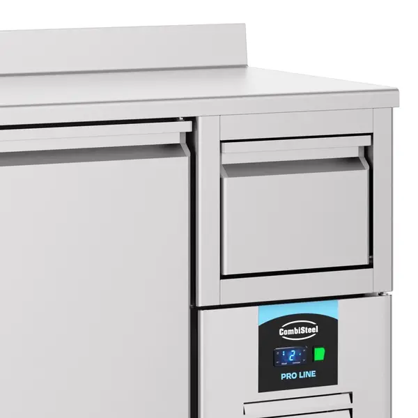 Koffie-Koelwerkbank | 632L | 3 Deuren (1/1 GN) + Afkloplade | -2°C/+8°C | Geforceerd | Achteropstand | 2135x600x1050/1150(h)mm