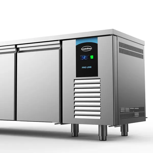 Koelwerkbank | ENERGY LINE | Energiezuinig | 632L | 3 Deuren + 2 Laden (1/1 GN) | -2°C/+8°C | Geforceerd | 2330x700x850(h)mm