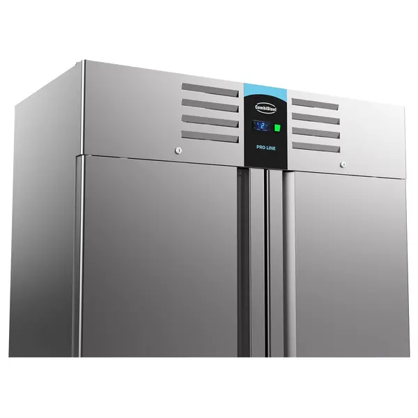 Vrieskast | PRO LINE | 1200L | RVS | -10°C/-22°C | Geforceerd | 1400x700x2050(h)mm