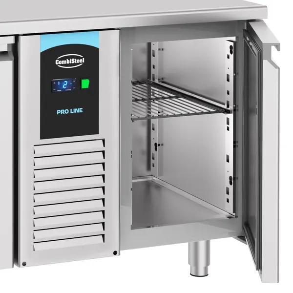 Vrieswerkbank | ENERGY LINE | 281L | 2 Deuren (1/1 GN) | -10°C/-22°C | Geforceerd | 1300x700x850(h)mm