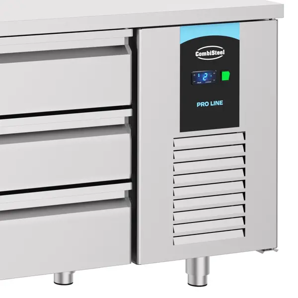 Koelwerkbank | ENERGY LINE | 632L | 12 Laden (1/1 GN) | -2°C/+8°C | Geforceerd | 2330x700x850(h)mm