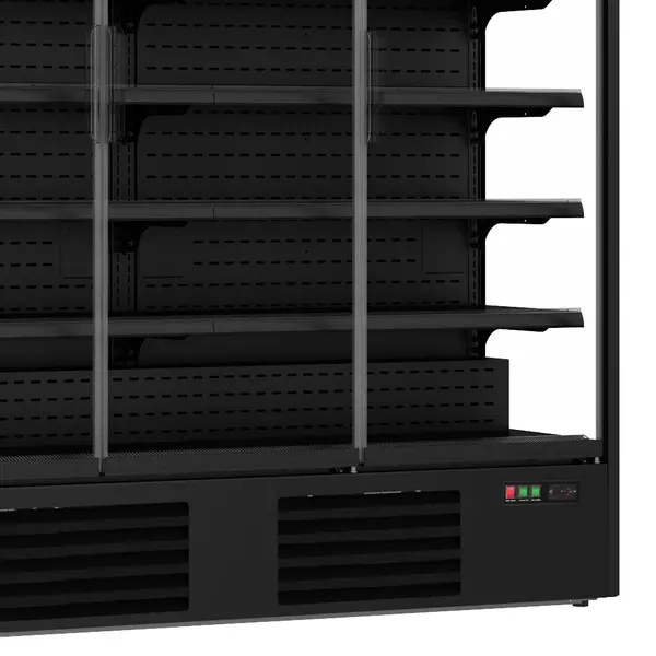 Wandkoeling | MARCO | Zwart | -1°C/+5°C | Geforceerd | 6 Niveaus | Draaideuren | 2560x740x2010(h)mm
