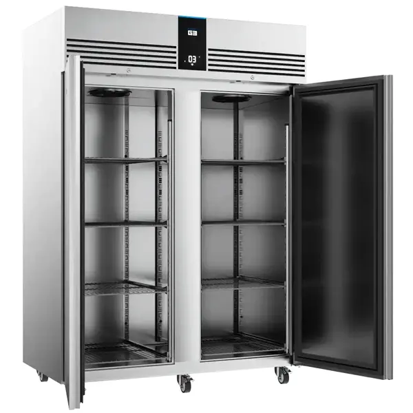 Koelkast | EcoPro | 1350L (2/1 GN) | RVS | +1°C/+4°C | Geforceerd | Touchscreen | Wielen (Geremd) | 1440x855x2080(h)mm