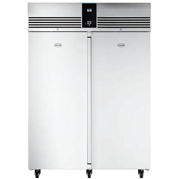 Koelkast | EcoPro | 1350L (2/1 GN) | RVS | +1°C/+4°C | Geforceerd | Touchscreen | Wielen (Geremd) | 1440x855x2080(h)mm
