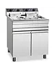 MBM Italy Friteuse | Elektrisch | 14+14L | 100°C/190°C | 18kW (2x 400V) | Aftapkranen | 750x655x845(h)mm 