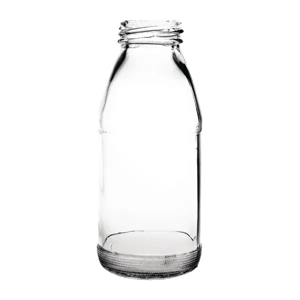 Mini Melkflessen | Glas | 20cl | 12 Stuks | Ø59x125(h)mm