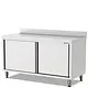 Qusinox Werkbank | 700 LINE | RVS | Schuifdeuren | Diepte 700 | Hoogte 900 | Breedte 1000-2000 | Achteropstand 