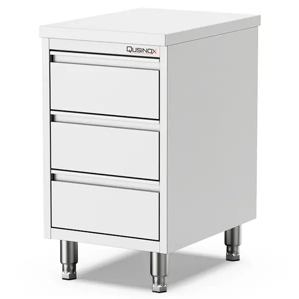 Werkbank | 600 LINE | RVS | 3 Laden | 500x600x900(h)mm
