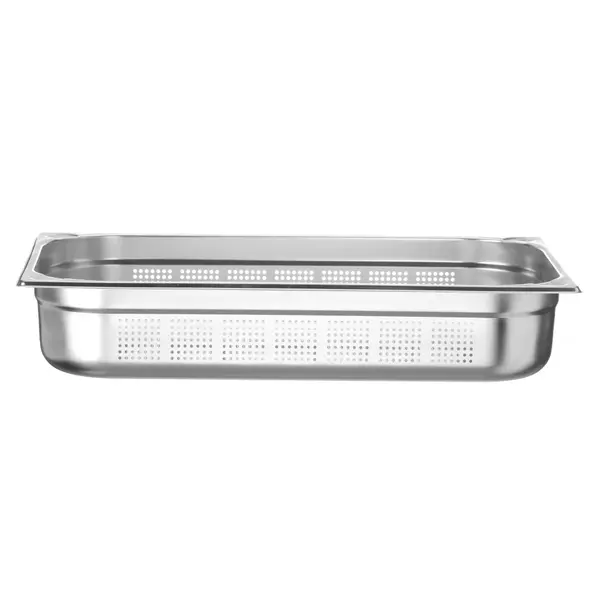 GN-Bak | KitchenLine | RVS | 1/1 GN | Hoogte 100mm | Geperforeerd | 530x325x100(h)mm