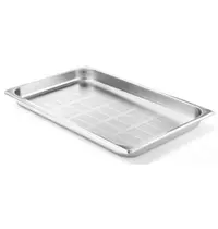 HENDI GN-Bak | ProfiLine | RVS | 1/1 GN | Hoogte 40mm | Geperforeerd | 265x162x40(h)mm 