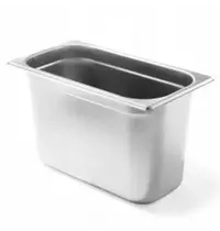 HENDI GN-Bak | BudgetLine | RVS | 1/4 GN | Hoogte 200mm | 265x162x200(h)mm 