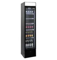 Saro Drankenkoeling | Smal Model | 150L | Zwart | +2°C/+8°C | Statisch + Ventilator | 403x439x1900(h)mm 