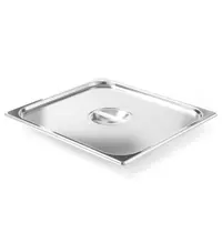HENDI GN-Deksel | ProfiLine | RVS | 2/3 GN | Handgreep