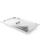 HENDI GN-Deksel | KitchenLine | RVS | 1/1 GN | Handgreep 