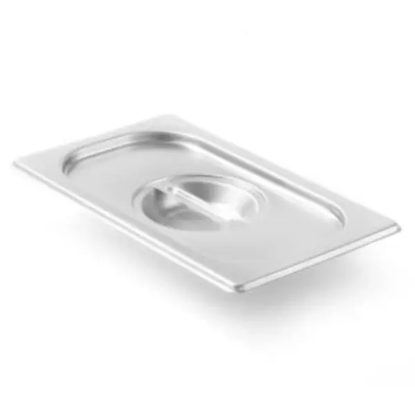 GN-Deksel | KitchenLine | RVS | 1/4 GN | Handgreep