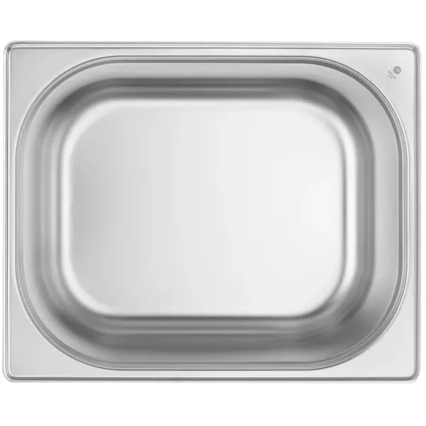 GN-Bak | BudgetLine | RVS | 1/2 GN | Hoogte 100mm | 325x265x100(h)mm