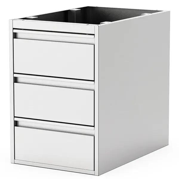 Ladenblok | 600 LINE | 3 Laden | 400x560x628(h)mm