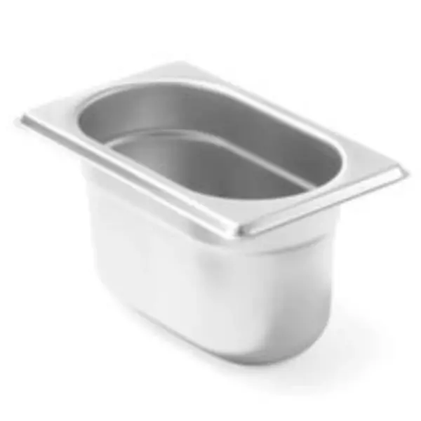 GN-Bak | BudgetLine | RVS | 1/9 GN | Hoogte 65mm | 176x108x65(h)mm